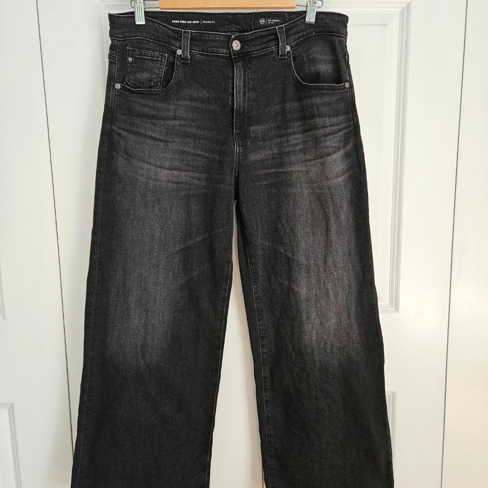 AG Jeans Sage Wide Leg Cropped Glasgow